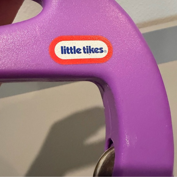 Vintage Little Tikes Purple Tambourine Rattle Kids Musical Toy Instrument EUC - Picture 6 of 8